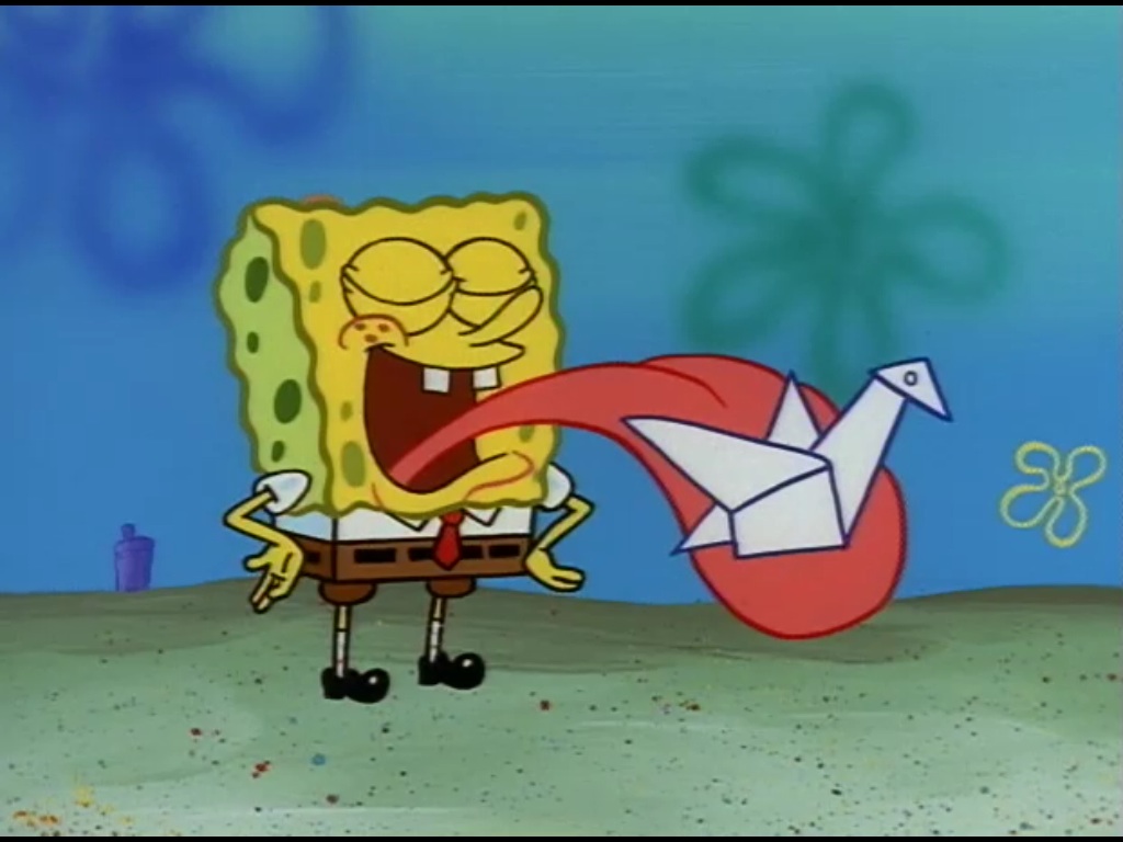 paper spongebob noise evil paper spongebob